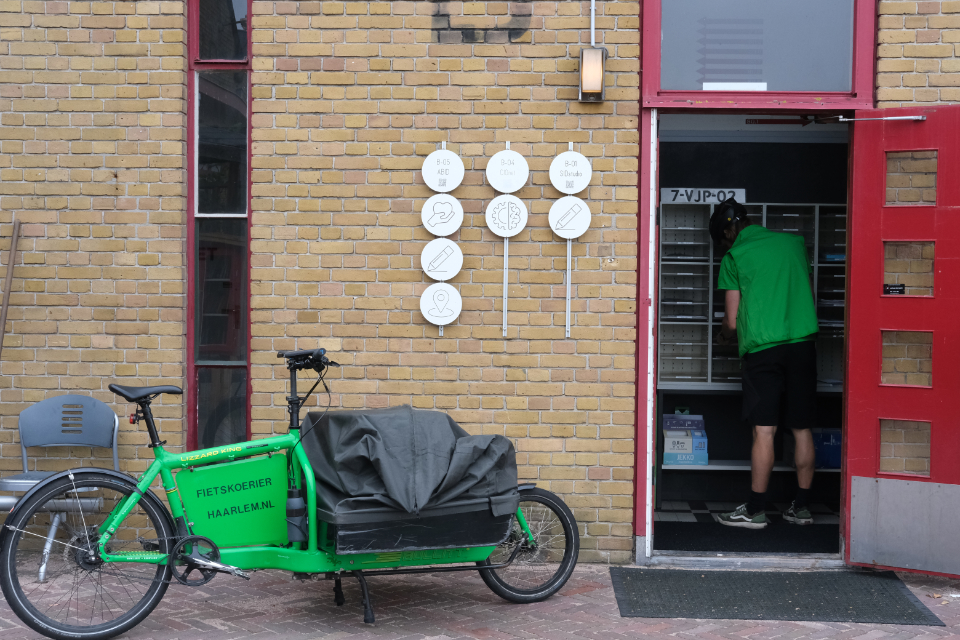 Contact fietskoerier